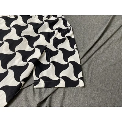 Рубашка Bottega Veneta Crows Feet "Black" фото № 6