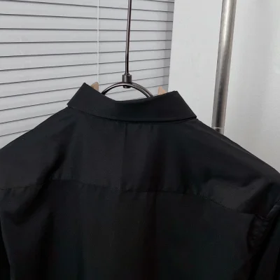 Рубашка Burberry Frontside Print Small Blue Warrior On The Horse "Black" фото № 7