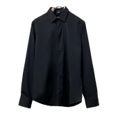 Рубашка Burberry Frontside Print Small Blue Warrior On The Horse "Black"