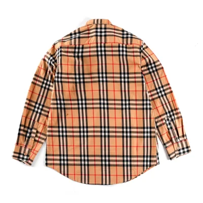 Рубашка Burberry Linear Squares "Brown" фото № 2 Рубашка Burberry Linear Squares "Brown" фото № 2