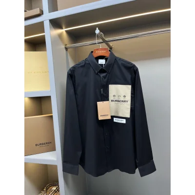 Рубашка Burberry Three Mini Planets Burberry London England "Black" фото № 2