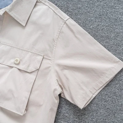 Рубашка Carhartt With Large Pockets "Cream" фото № 5
