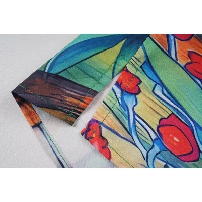 Рубашка Casablanca Running Of Blue Horses "Pink, Blue" фото № 3 Рубашка Casablanca Running Of Blue Horses "Pink, Blue" фото № 3