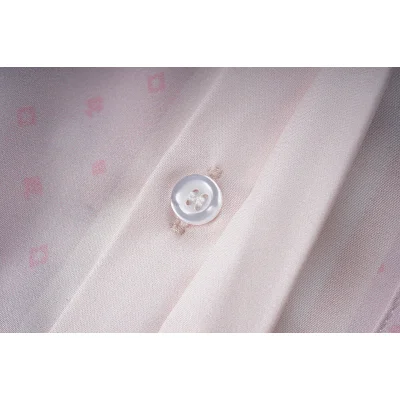 Рубашка Casablanca Print Beautiful Girl "White/Pink" фото № 5