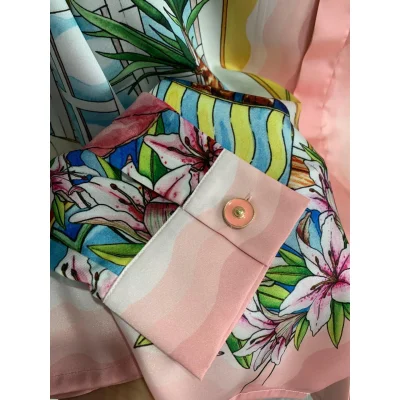 Рубашка Casablanca Dog On The Sofa Windows "Yellow" фото № 8