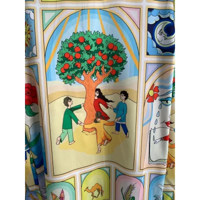 Рубашка Casablanca Laurel Green Hearts White Horse "Yellow" фото № 9