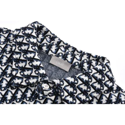 Рубашка Christian Dior Logos Frontside Blue "Blue" фото № 2