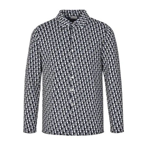 Рубашка Christian Dior Logos Frontside Blue "Blue"