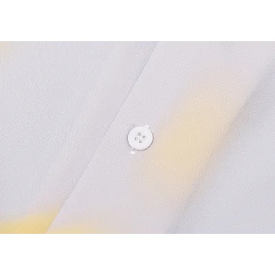 Рубашка Fendi Blurry Color Print "Blue/Pink/Yellow" фото № 5