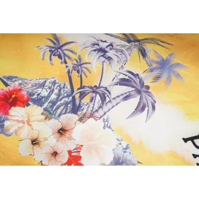 Рубашка Gucci Palm Trees Short Sleeves Is My Body "Yellow" фото № 3