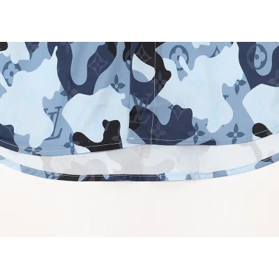 Рубашка Louis Vuitton Сamouflage "Blue" фото № 9 Рубашка Louis Vuitton Сamouflage "Blue" фото № 9