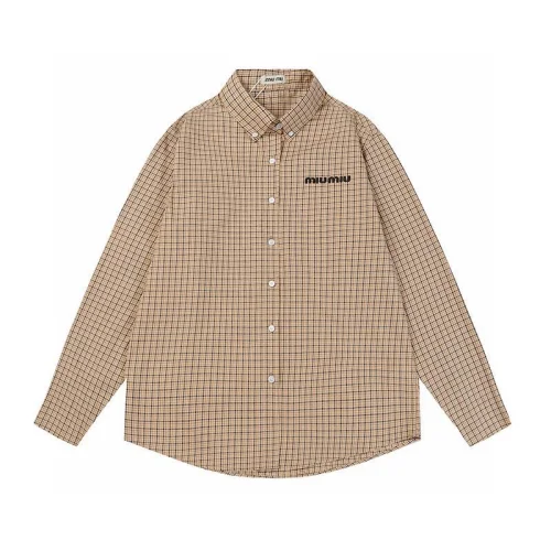 Рубашка Miu Miu Free Type "Brown"
