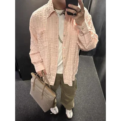 Рубашка Our Legacy Frontside Pink Pocket "Pink" фото № 3 Рубашка Our Legacy Frontside Pink Pocket "Pink" фото № 3