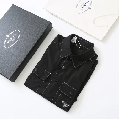 Рубашка Prada Classic "Black" фото № 3 Рубашка Prada Classic "Black" фото № 3