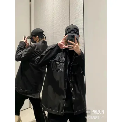 Рубашка Prada Classic "Black" фото № 9 Рубашка Prada Classic "Black" фото № 9