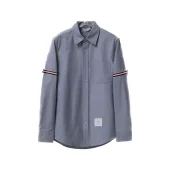 Рубашка Thom Browne With Stripes "Gray"