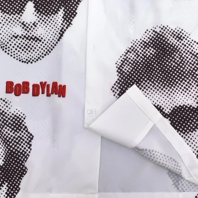Рубашка Wacko Maria Bob Dylan - Print "White" фото № 8