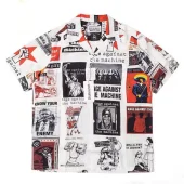 Рубашка Wacko Maria Rage Against The Machine "White"