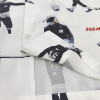 Рубашка Wacko Maria X Bob Marley Print "White" фото № 3 Рубашка Wacko Maria X Bob Marley Print "White" фото № 3