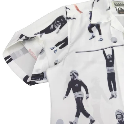 Рубашка Wacko Maria X Bob Marley Print "White" фото № 7 Рубашка Wacko Maria X Bob Marley Print "White" фото № 7