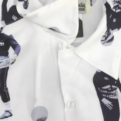 Рубашка Wacko Maria X Bob Marley Print "White" фото № 9 Рубашка Wacko Maria X Bob Marley Print "White" фото № 9