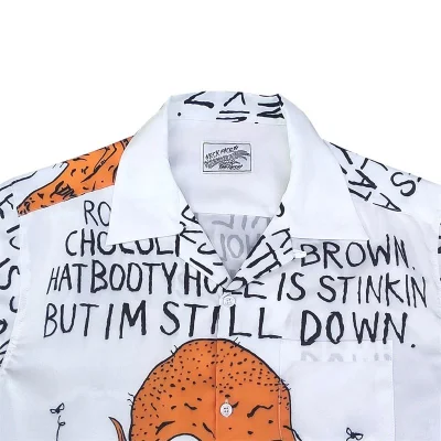 Рубашка Wacko Maria Confusion "White" фото № 2 Рубашка Wacko Maria Confusion "White" фото № 2