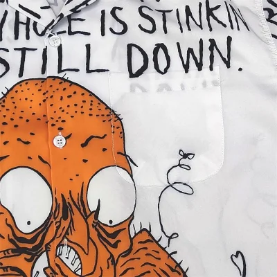 Рубашка Wacko Maria Confusion "White" фото № 3 Рубашка Wacko Maria Confusion "White" фото № 3