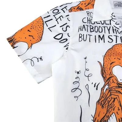 Рубашка Wacko Maria Confusion "White" фото № 5 Рубашка Wacko Maria Confusion "White" фото № 5