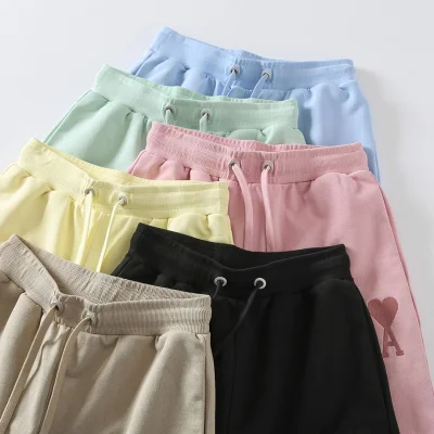 Шорты AMI Monochrome "Pink" фото № 6