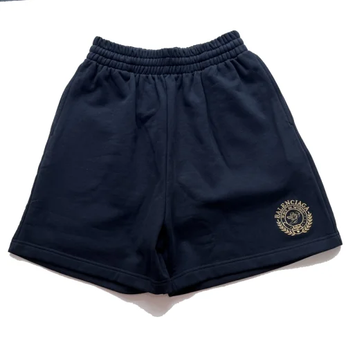 Шорты Balenciaga Logo With Cupid "Black"