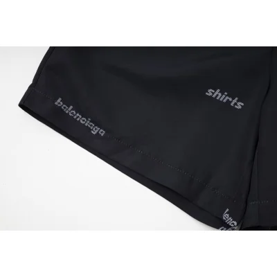 Шорты Balenciaga With The Inscription "Black" фото № 5
