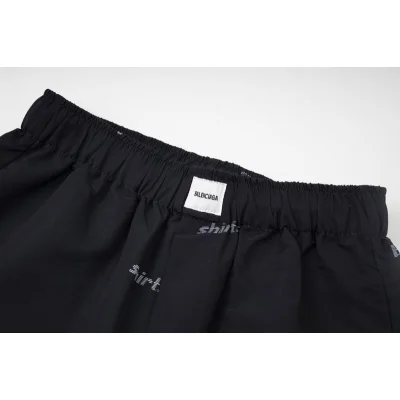 Шорты Balenciaga With The Inscription "Black" фото № 7