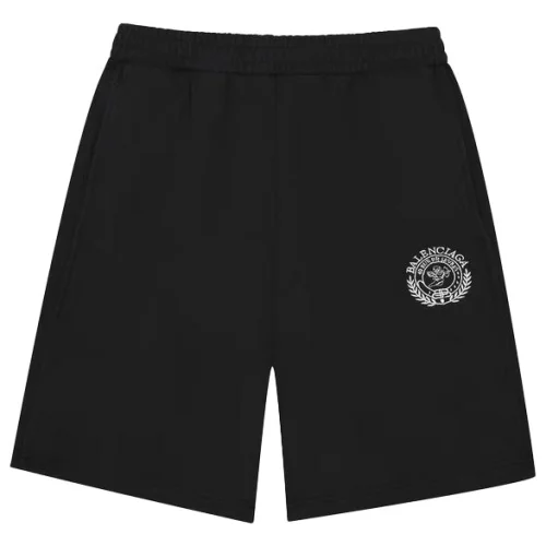 Шорты Balenciaga With Cupid Embroidery "Black"