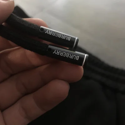 Шорты Burberry Tiger Logo "Black" фото № 3