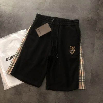 Шорты Burberry Tiger Logo "Black" фото № 4