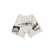 Шорты Fear Of God X Rrr123 With Inscriptions "Beige"