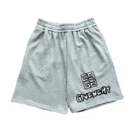 Шорты Givenchy With Text Logo And Emblem "Gray"