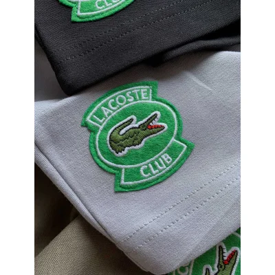 Шорты Lacoste Logo Club "Light Gray" фото № 2