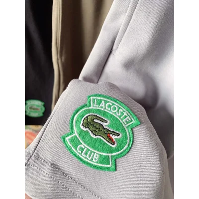 Шорты Lacoste Logo Club "Light Gray" фото № 4