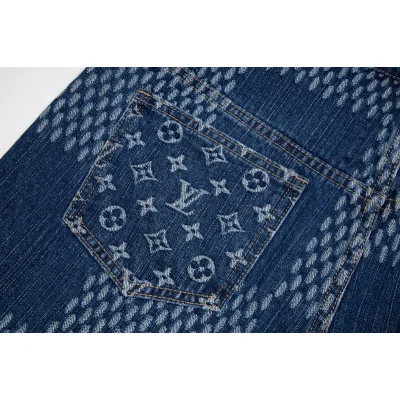Шорты Louis Vuitton Checkered Pattern "Blue" фото № 6 Шорты Louis Vuitton Checkered Pattern "Blue" фото № 6