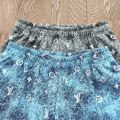 Шорты Louis Vuitton Ripples "White/Blue" фото № 3