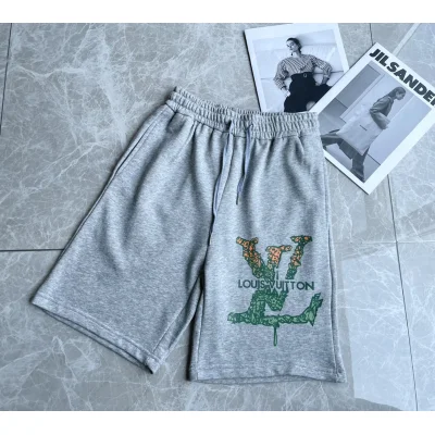 Шорты Louis Vuitton Large Letters of the Logo "Gray" фото № 3