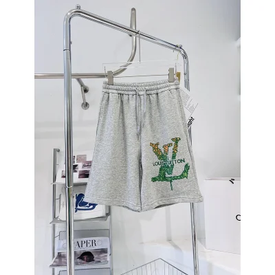Шорты Louis Vuitton Large Letters of the Logo "Gray" фото № 5