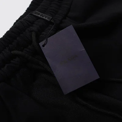 Шорты Prada With Blue Plaque "Black" фото № 6