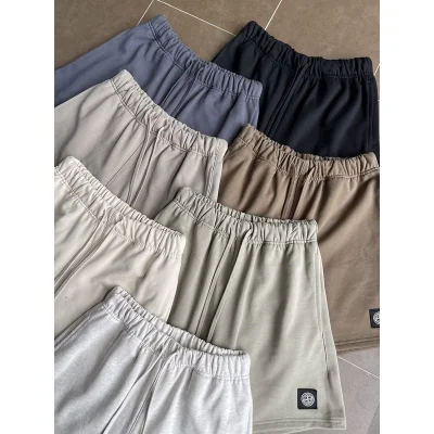 Шорты Stone Island Black Square Logo Sport "Black" фото № 3