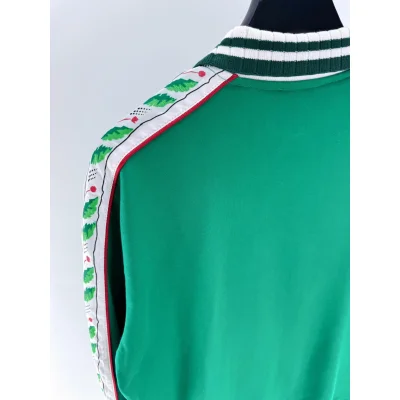 Олимпийка Casablanca Green Leaves On The Sides "Green" фото № 6