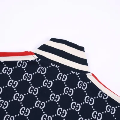 Костюм Gucci Brand Print "White/Blue" фото № 5 Костюм Gucci Brand Print "White/Blue" фото № 5