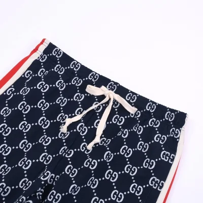 Костюм Gucci Brand Print "White/Blue" фото № 9 Костюм Gucci Brand Print "White/Blue" фото № 9