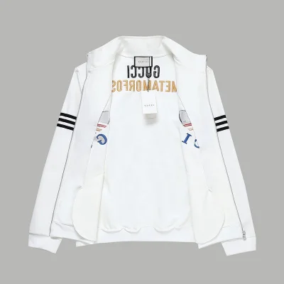 Спортивный Костюм Gucci X Adidas With Lettering And Logos "White" фото № 7 Спортивный Костюм Gucci X Adidas With Lettering And Logos "White" фото № 7