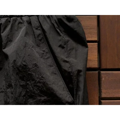 Спортивные штаны Trapstar Decorated By Stripe And Repeating Embroidered Logo "Black" фото № 3